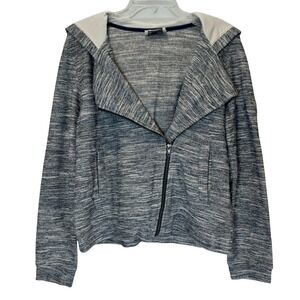 Saturday Sunday Anthropologie Marled Zip Up Hoodie Size‎ Medium Outdoors Layers